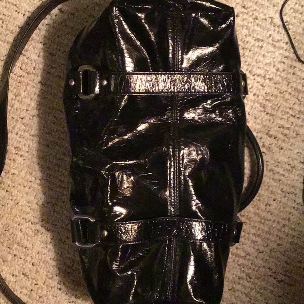 👜SALE👠Limited Black Patent crossbody - Picture 4 of 4